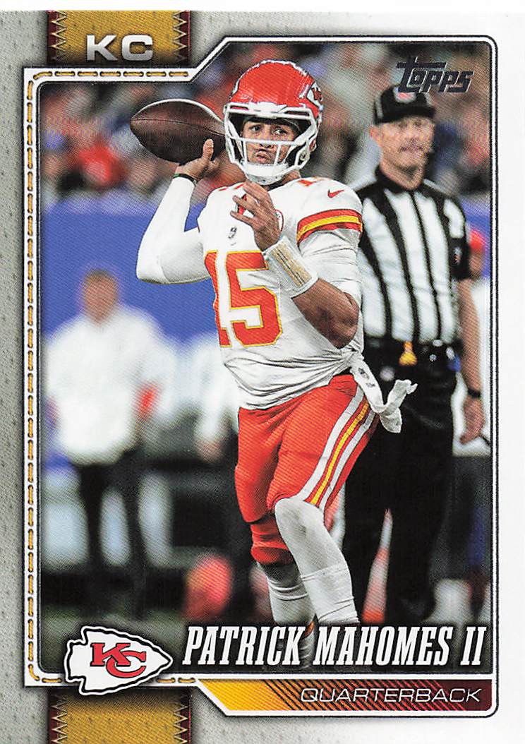 2026 Topps Flagship Football Patrick Mahomes II #97