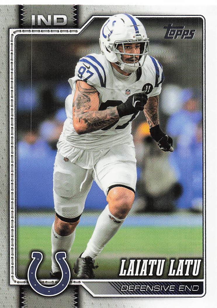 2026 Topps Flagship Football Laiatu Latu #228