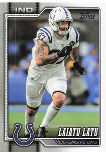2026 Topps Flagship Football Laiatu Latu #228