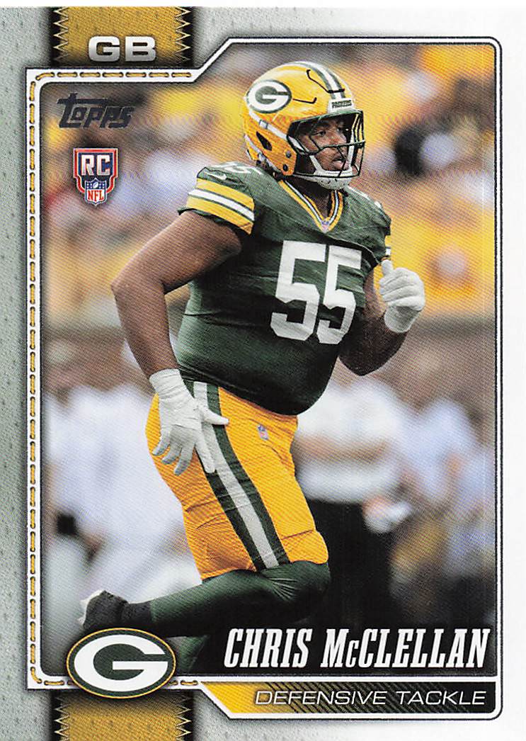 2026 Topps Flagship Football Chris McClellan #366 RC