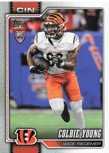 2026 Topps Flagship Football Colbie Young #372 RC