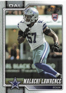 2026 Topps Flagship Football Malachi Lawrence #352 RC