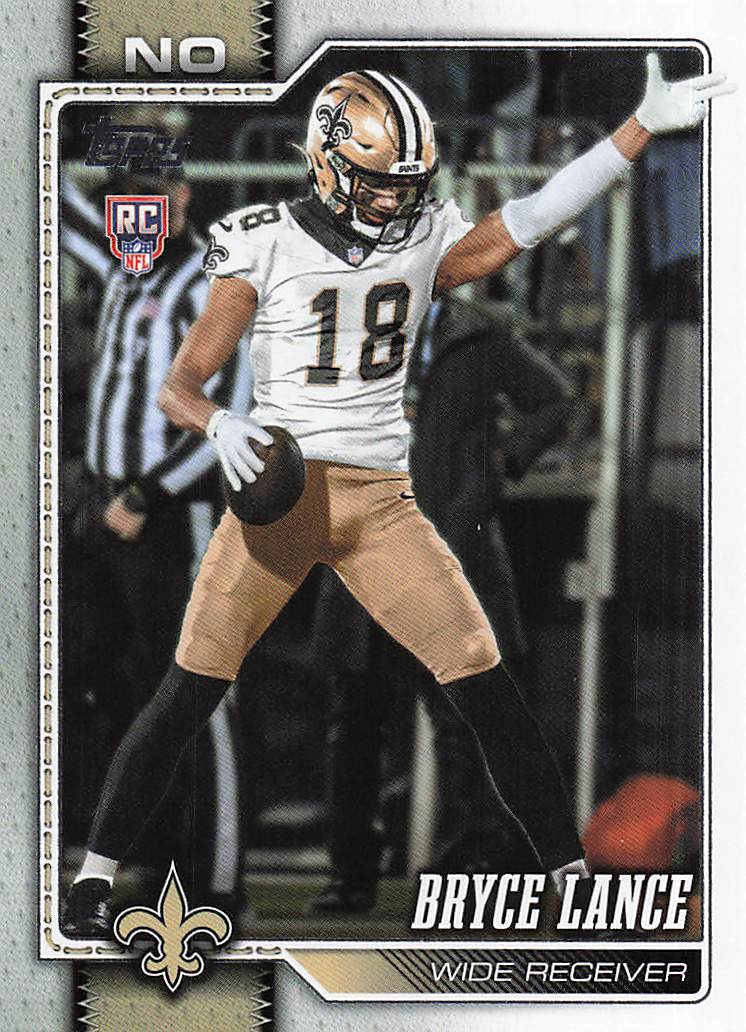 2026 Topps Flagship Football Bryce Lance #332 RC