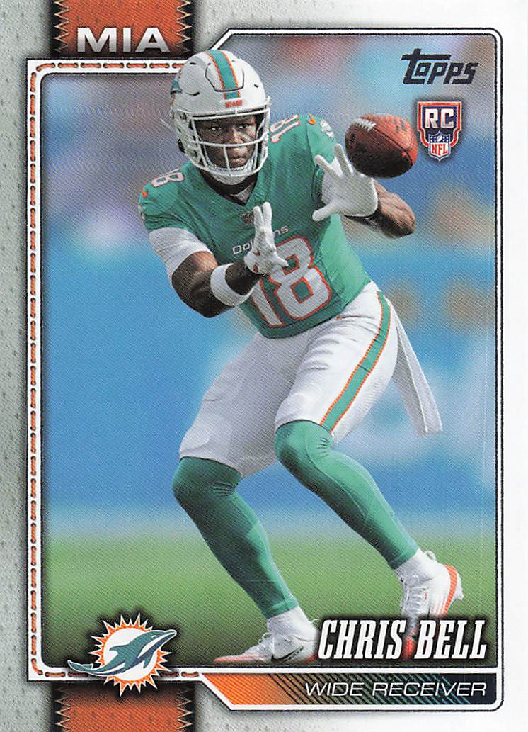 2026 Topps Flagship Football Chris Bell #324 RC