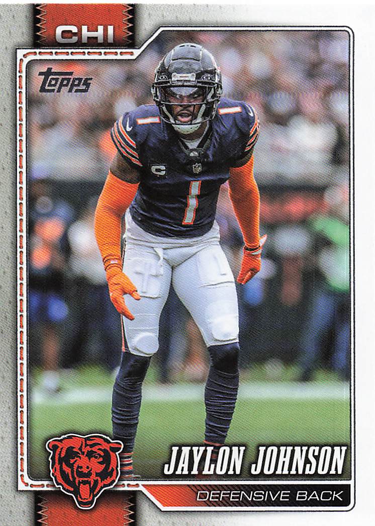 2026 Topps Flagship Football Jaylon Johnson #38
