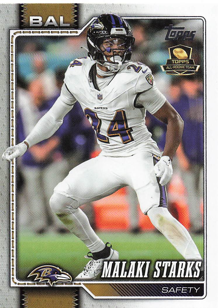 2026 Topps Flagship Football Malaki Starks #207