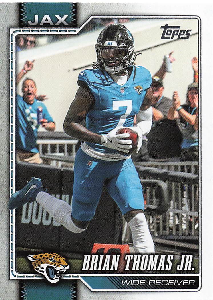 2026 Topps Flagship Football Brian Thomas Jr. #92