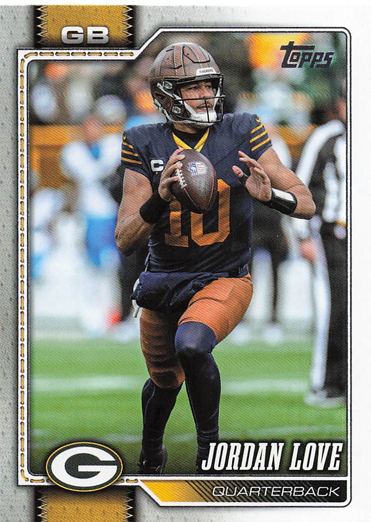 2026 Topps Flagship Football Jordan Love #76