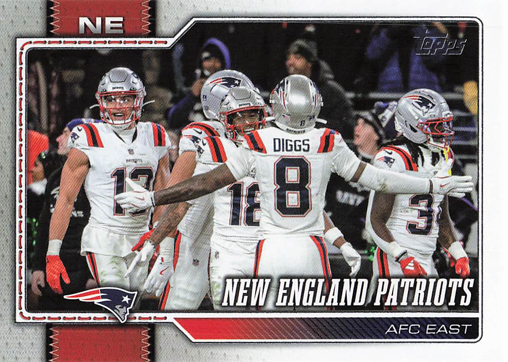 2026 Topps Flagship Football New England Patriots #278