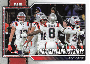 2026 Topps Flagship Football New England Patriots #278