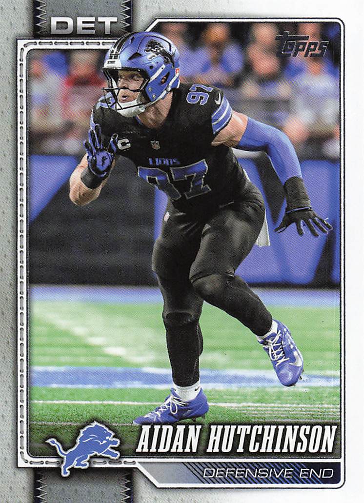 2026 Topps Flagship Football Aidan Hutchinson #69