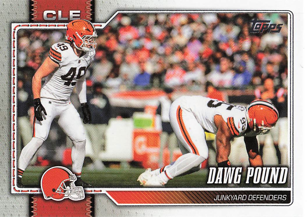 2026 Topps Flagship Football Dawg Pound #295