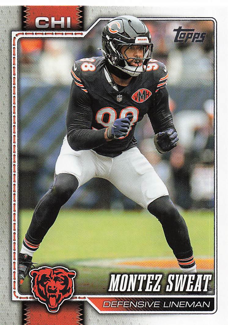2026 Topps Flagship Football Montez Sweat #212