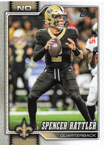 2026 Topps Flagship Football Spencer Rattler #243