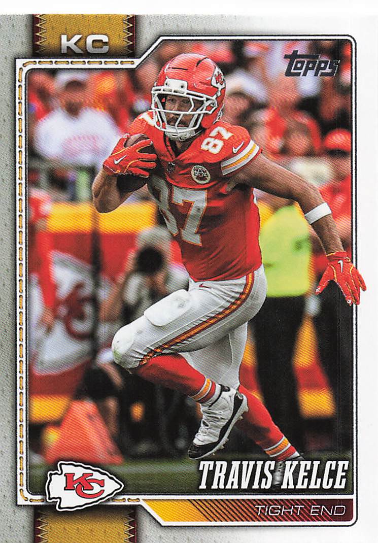 2026 Topps Flagship Football Travis Kelce #100