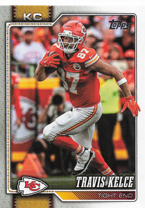 2026 Topps Flagship Football Travis Kelce #100