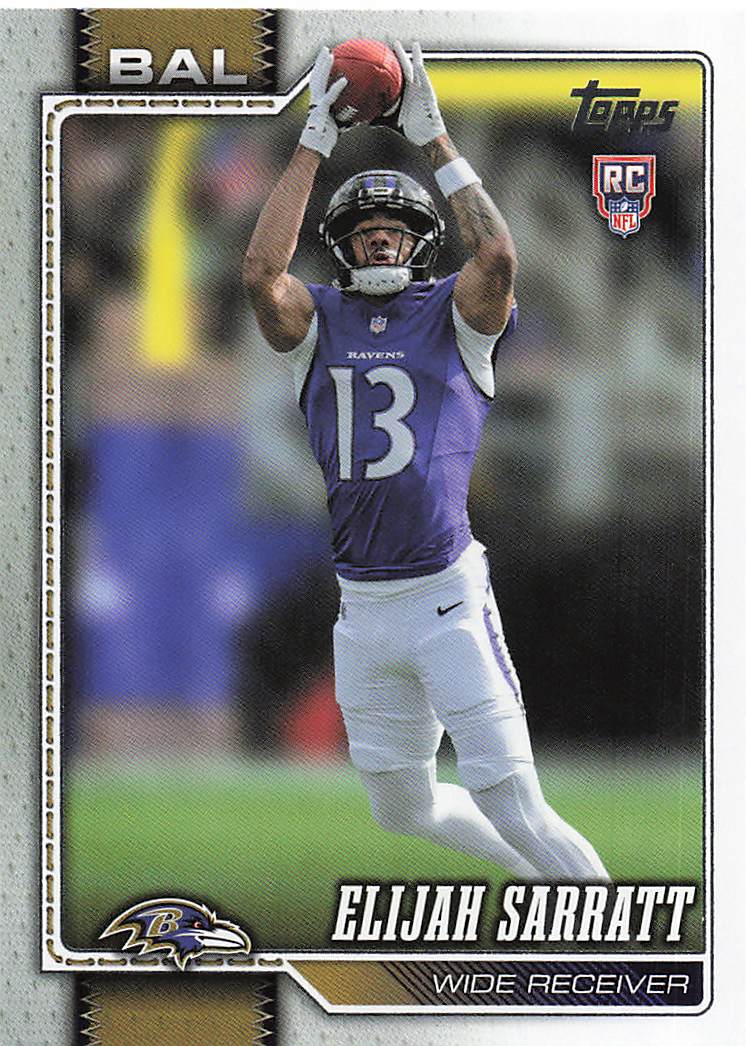 2026 Topps Flagship Football Elijah Sarratt #329 RC