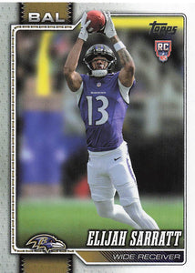 2026 Topps Flagship Football Elijah Sarratt #329 RC