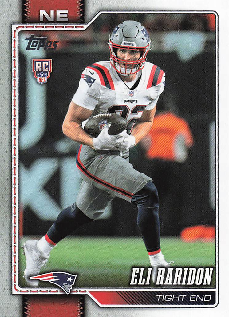 2026 Topps Flagship Football Eli Raridon #369 RC