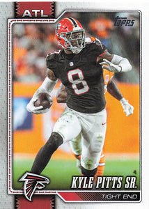 2026 Topps Flagship Football Kyle Pitts Sr. #10