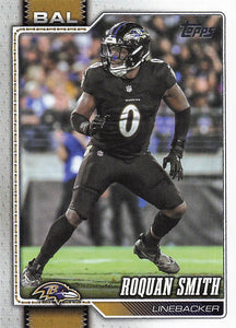 2026 Topps Flagship Football Roquan Smith #17
