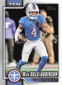 2026 Topps Flagship Football Wan'Dale Robinson #246