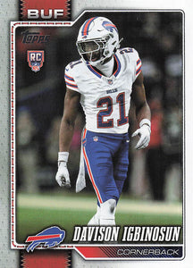 2026 Topps Flagship Football Davison Igbinosun #349 RC