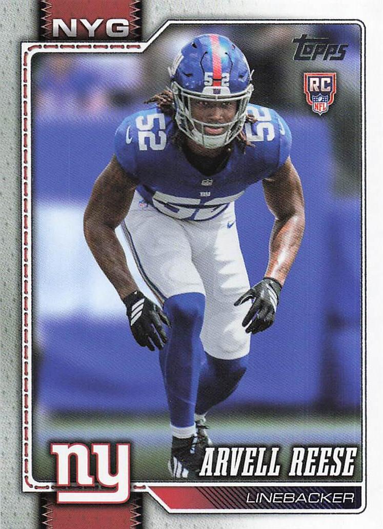 2026 Topps Flagship Football Arvell Reese #346 RC