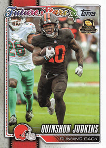 2026 Topps Flagship Football Quinshon Judkins #267