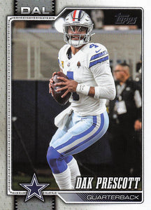 2026 Topps Flagship Football Dak Prescott #53