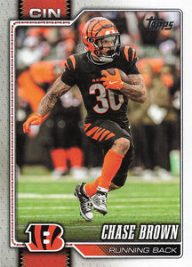 2026 Topps Flagship Football Chase Brown #42