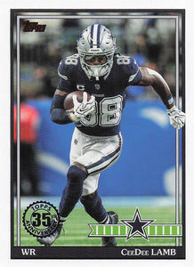 2026 Topps Flagship Football 1991 Topps Football CeeDee Lamb #91TF-29