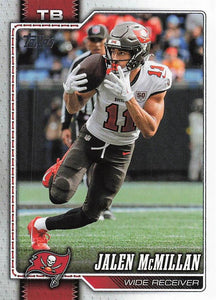 2026 Topps Flagship Football Jalen McMillan #187