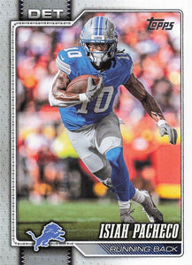 2026 Topps Flagship Football Isiah Pacheco #103