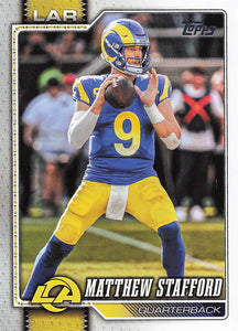 2026 Topps Flagship Football Matthew Stafford #115