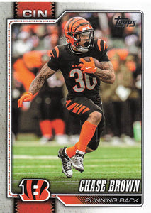 2026 Topps Flagship Football Chase Brown #42