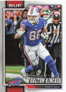 2026 Topps Flagship Football Dalton Kincaid #24