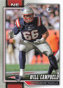 2026 Topps Flagship Football Will Campbell #137