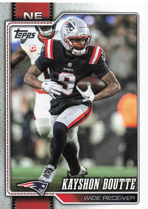 2026 Topps Flagship Football Kayshon Boutte #242