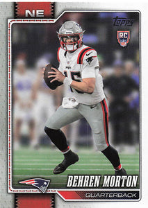 2026 Topps Flagship Football Behren Morton #351 RC
