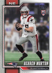 2026 Topps Flagship Football Behren Morton #351 RC