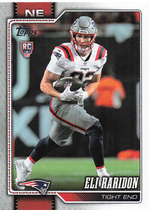 2026 Topps Flagship Football Eli Raridon #369 RC