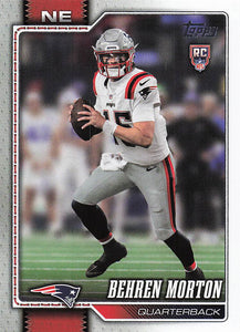 2026 Topps Flagship Football Behren Morton #351 RC