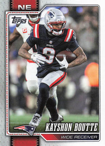 2026 Topps Flagship Football Kayshon Boutte #242