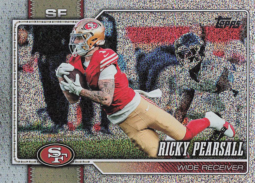 2026 Topps Flagship Football Sandglitter Ricky Pearsall #182