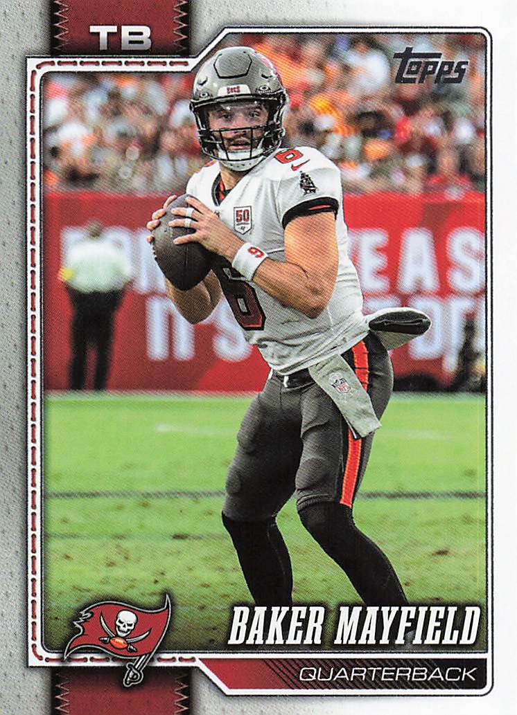 2026 Topps Flagship Football Baker Mayfield #190