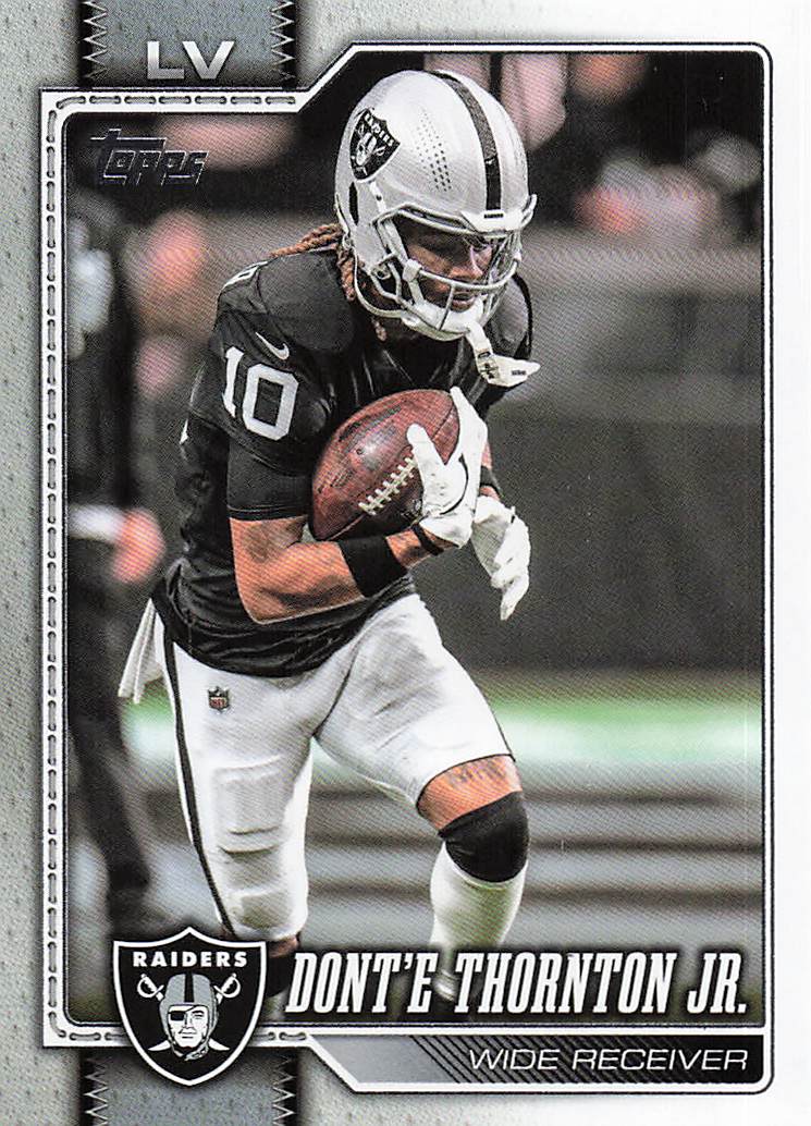 2026 Topps Flagship Football Dont'e Thornton Jr. #118