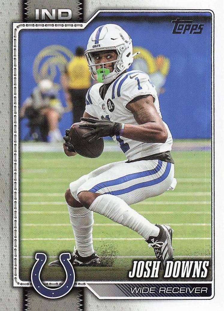 2026 Topps Flagship Football Josh Downs #88