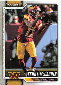 2026 Topps Flagship Football Terry McLaurin #200