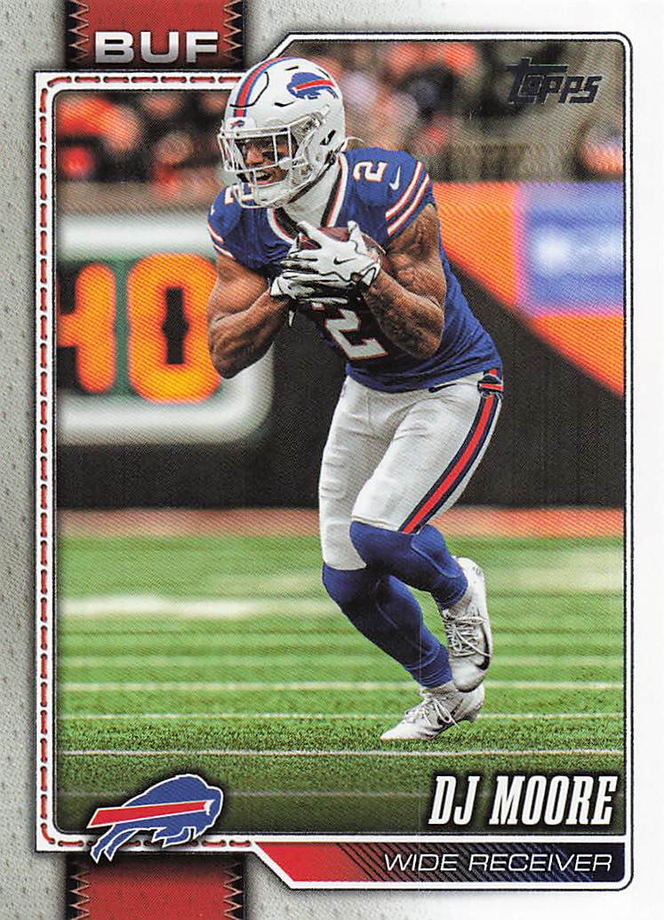 2026 Topps Flagship Football DJ Moore #36